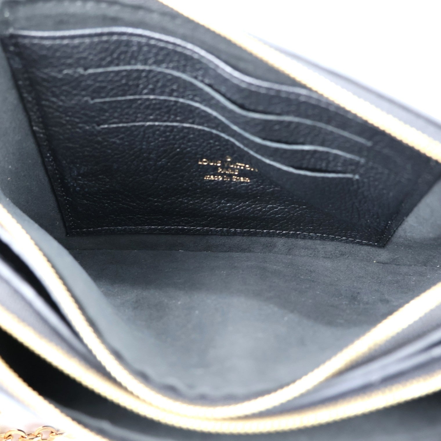 LOUIS VUITTON M68568 POCHETTE DOUBLE ZIP CROSSBODY BAG