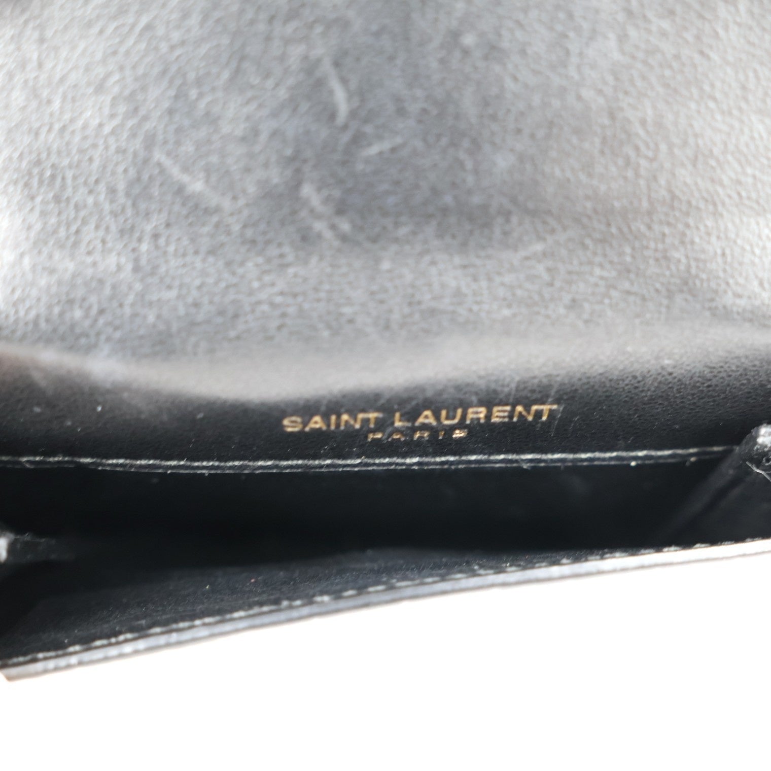 SAINT LAURENT 582305 DND1J UPTOWN CARD HOLDER