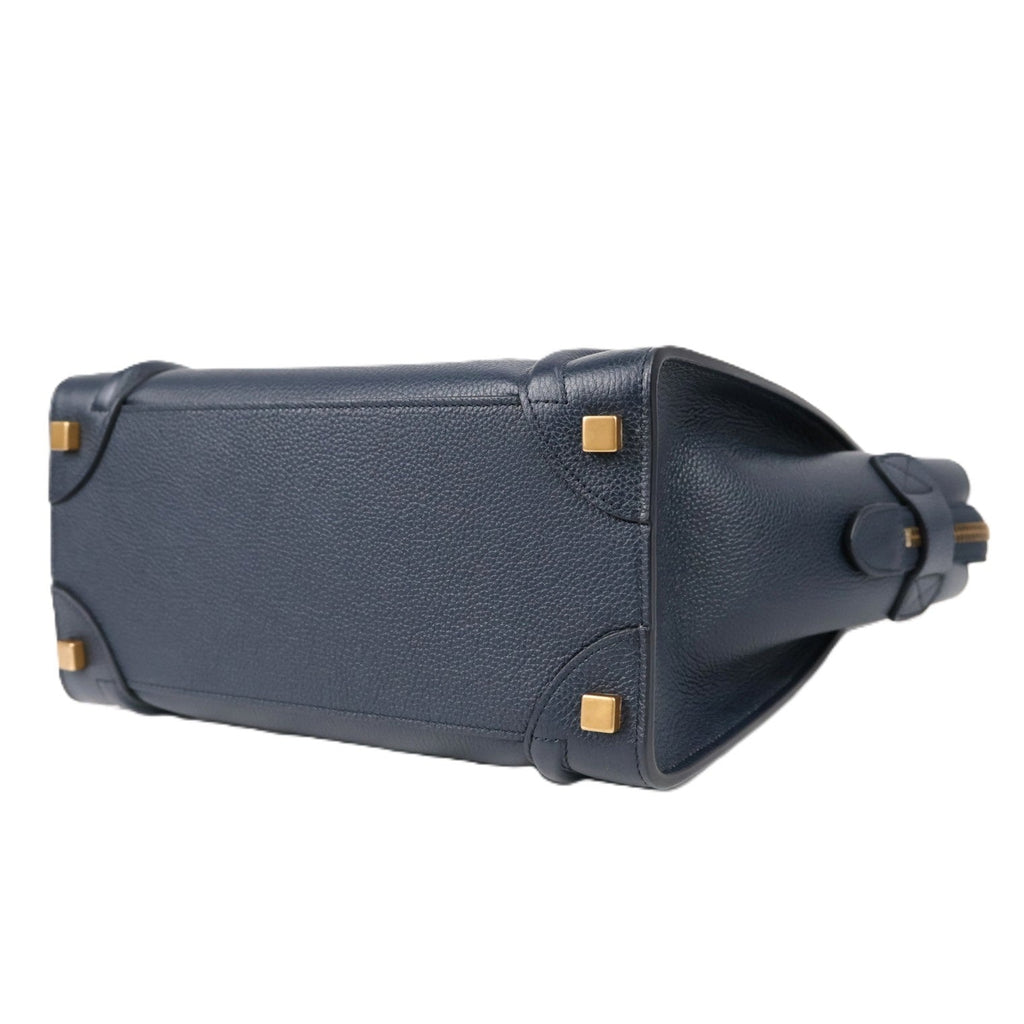 CELINE 189793DRU LUGGAGE MICRO HANDBAG