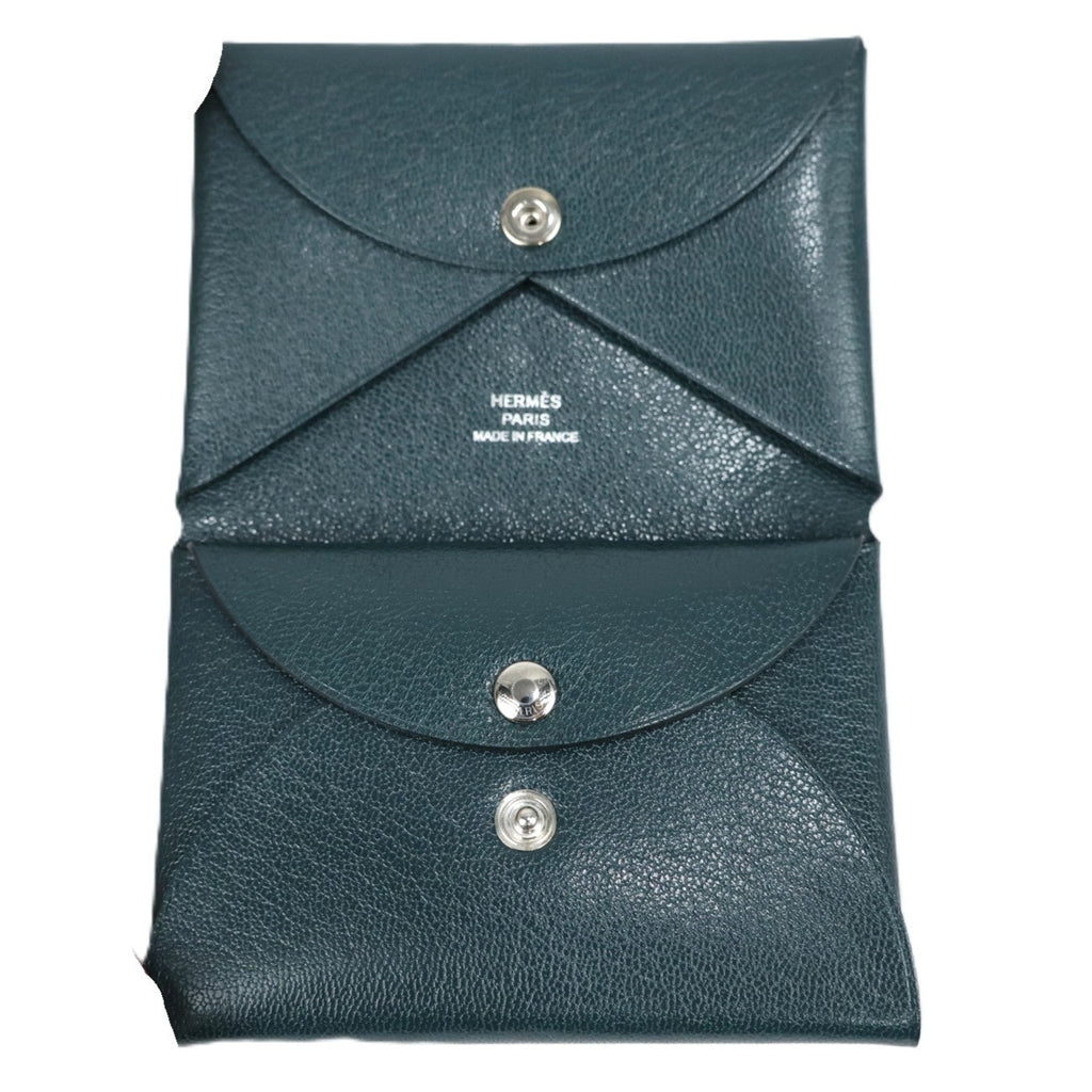 HERMES 083416CK CALVI DUO COIN PURSE
