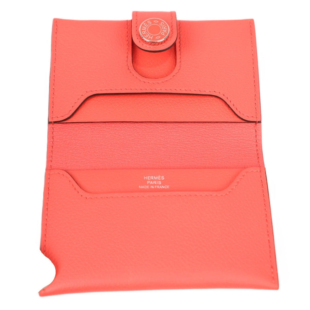 HERMES 084335CK R.M.S CARD HOLDER