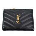 SAINT LAURENT 668287 BOW01 CASSANDRE WALLET