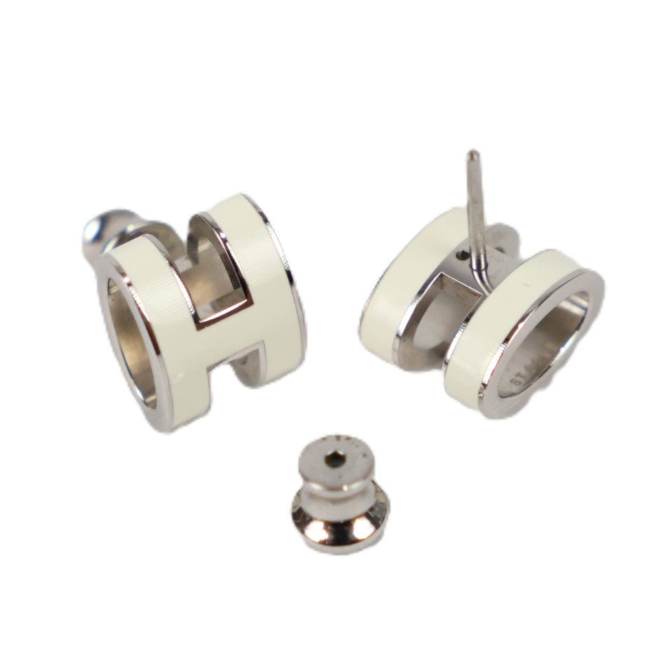 HERMES 608001FP POP H EARRINGS