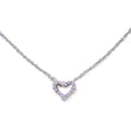 TIFFANY & Co. Diamond Heart Extra Mini Necklace