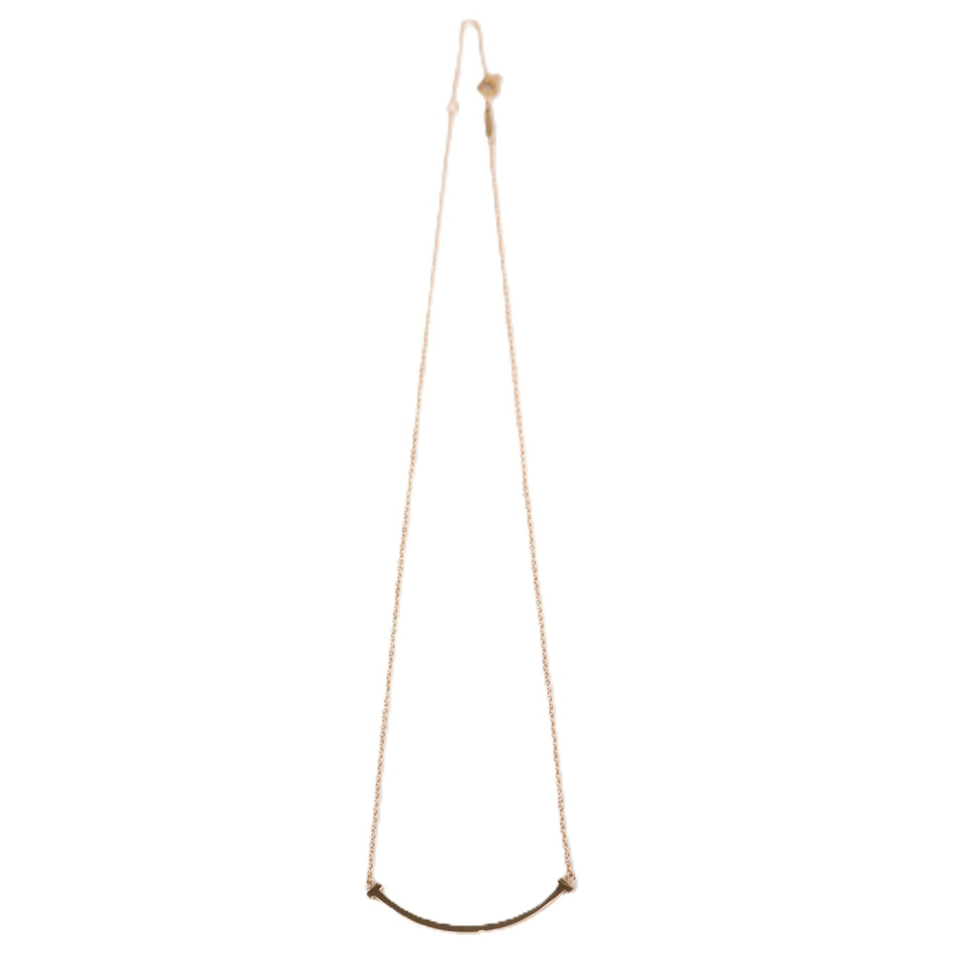 TIFFANY & Co. 60011678 T Smile Small Necklace