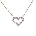 TIFFANY & Co. Diamond Heart Small Necklace