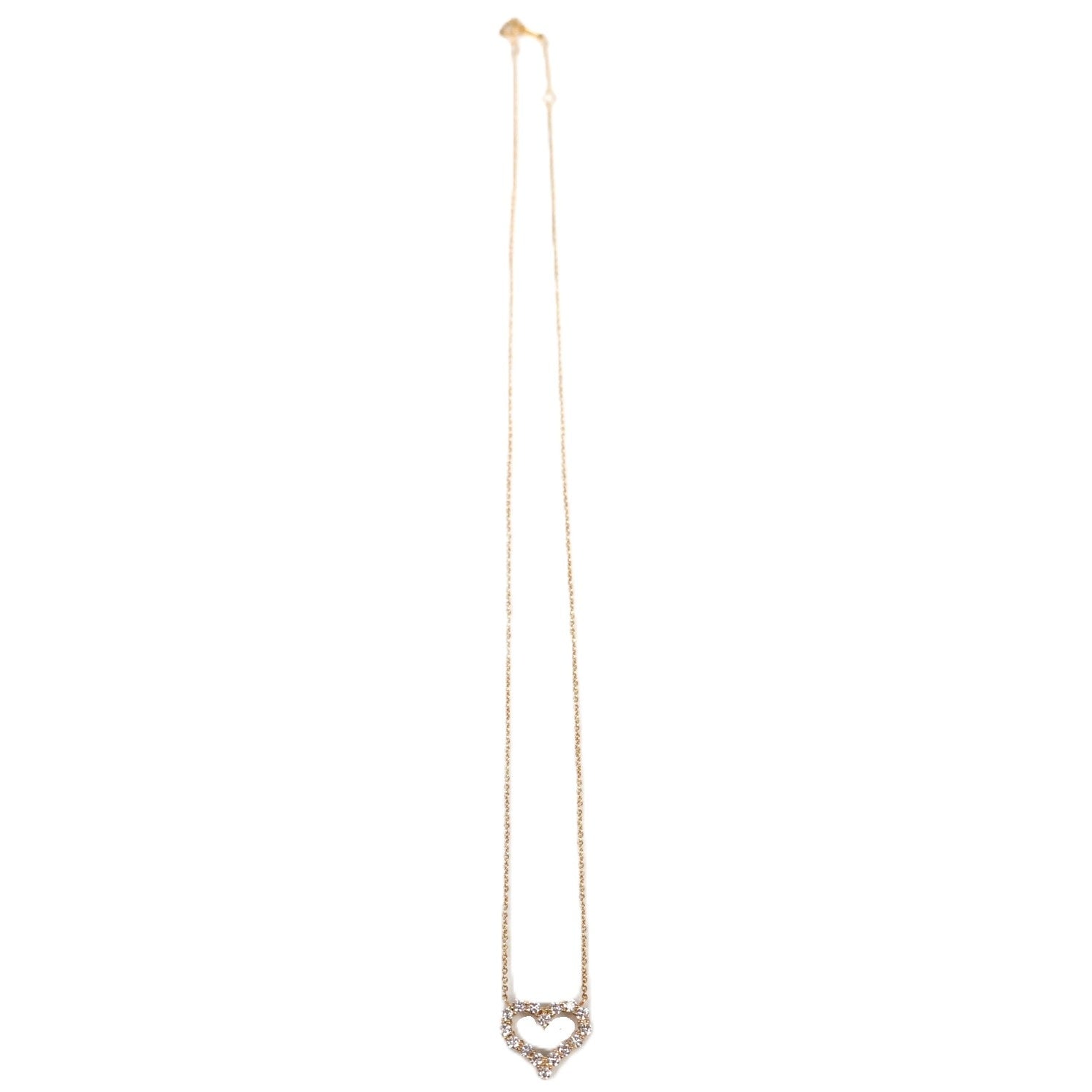 TIFFANY & Co. Diamond Heart Small Necklace