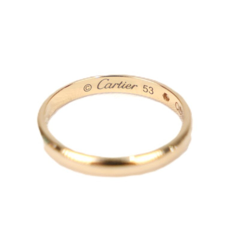 Cartier B4057653 1895 Wedding Band 1-Daiamond #53 Ring