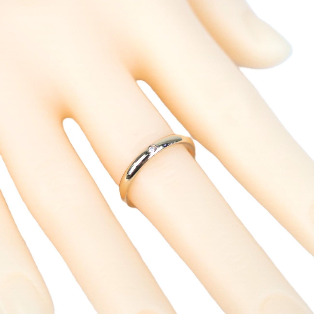 Cartier B4057653 1895 Wedding Band 1-Daiamond #53 Ring