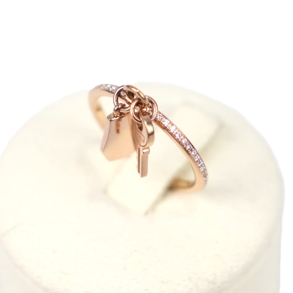 HERMES H220651B Kelly Clochette Small Model #54 Ring