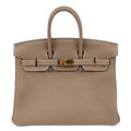 HERMES 041344CC BIRKIN 25 HANDBAG