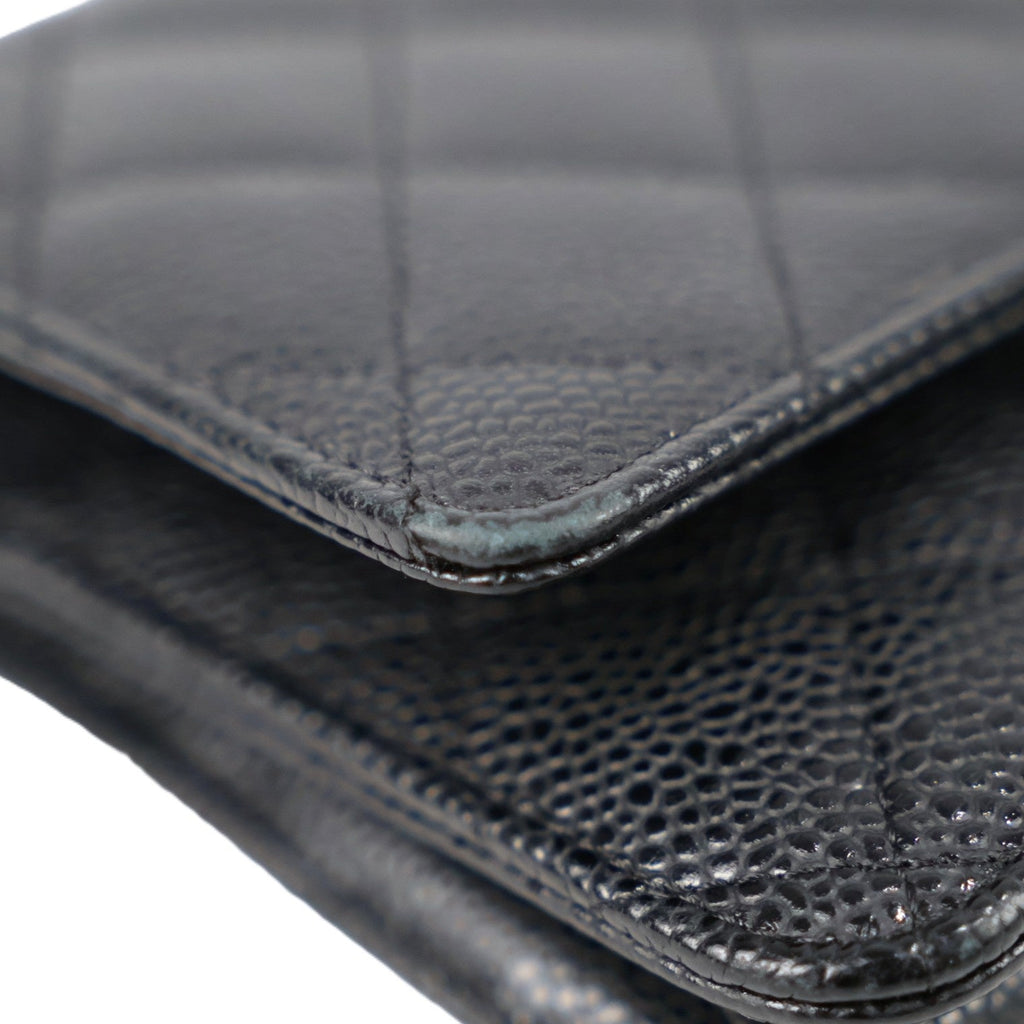 CHANEL 33814 CLASSIC FLAP WALLET ON CHAIN