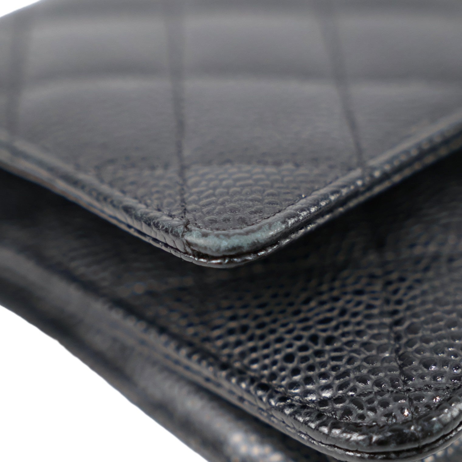CHANEL 33814 CLASSIC FLAP WALLET ON CHAIN