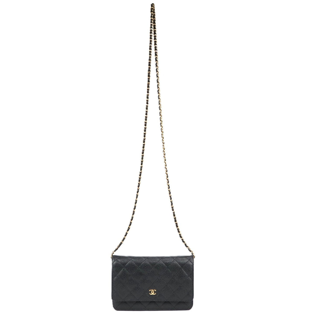 CHANEL 33814 CLASSIC FLAP WALLET ON CHAIN