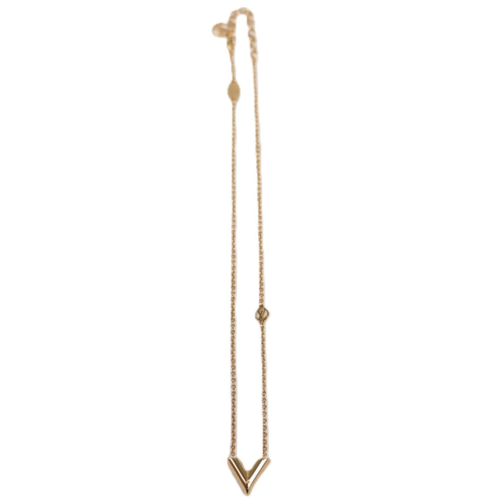 LOUIS VUITTON M00857 ESSENTIAL V NECKLACE