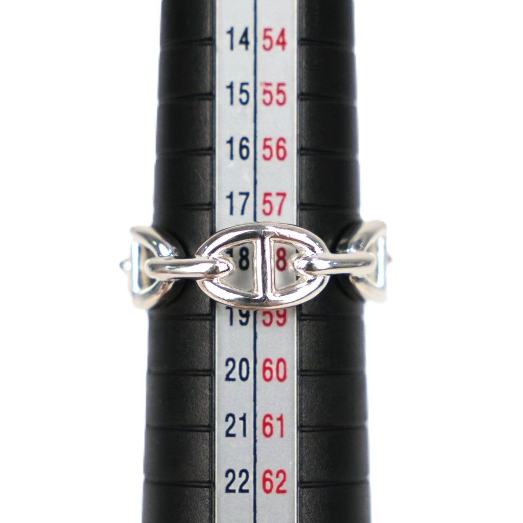 HERMES H109507B Chaine d'Ancre Enchainee Small Model #58 Ring