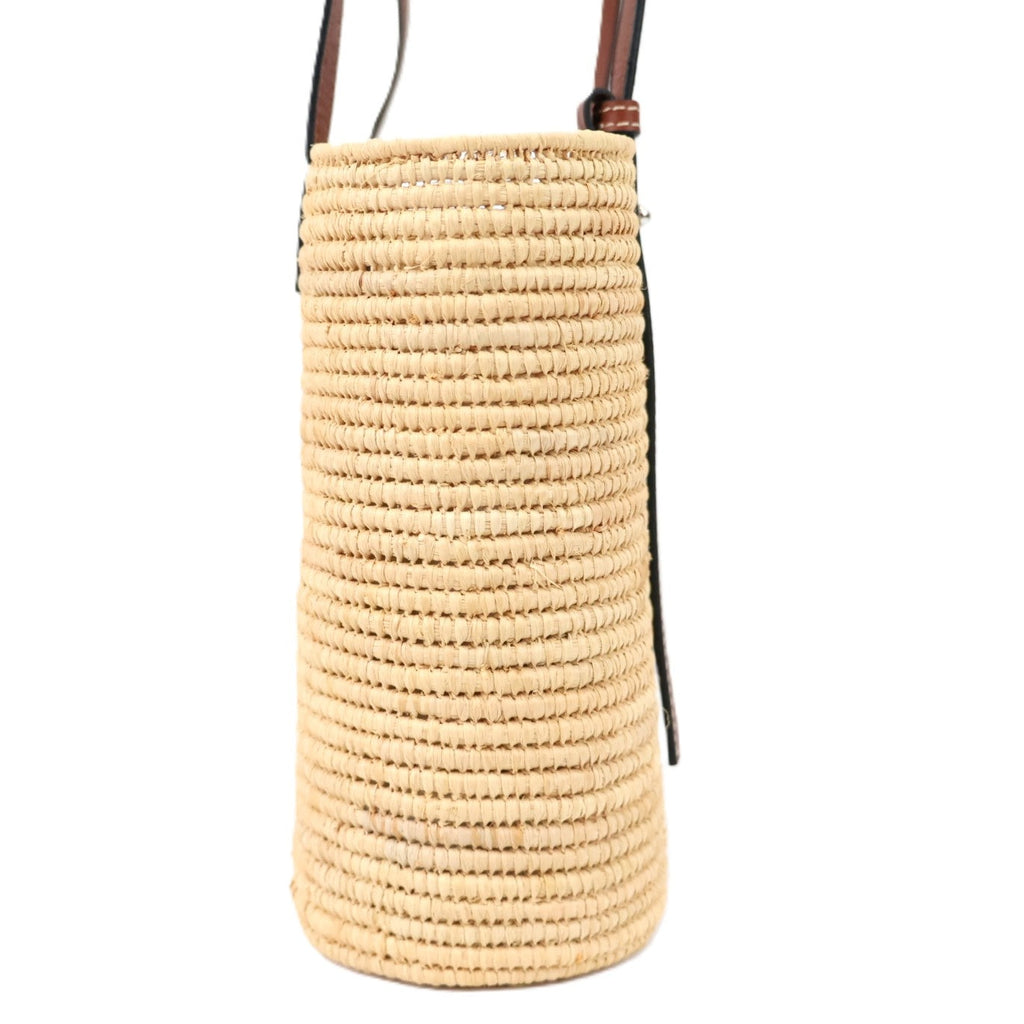 LOEWE A223099X02 SQUARE BASKET BAG SMALL TOTE BAG