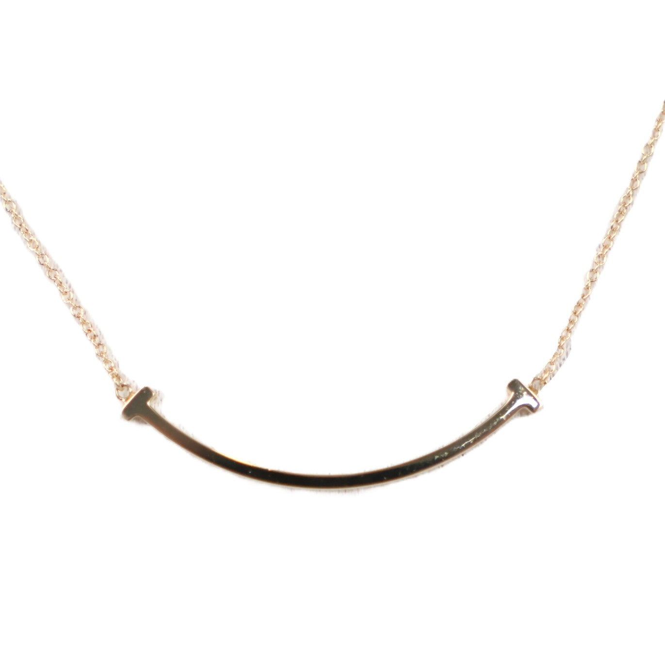 TIFFANY & Co. 60011679 T Smile Small Necklace
