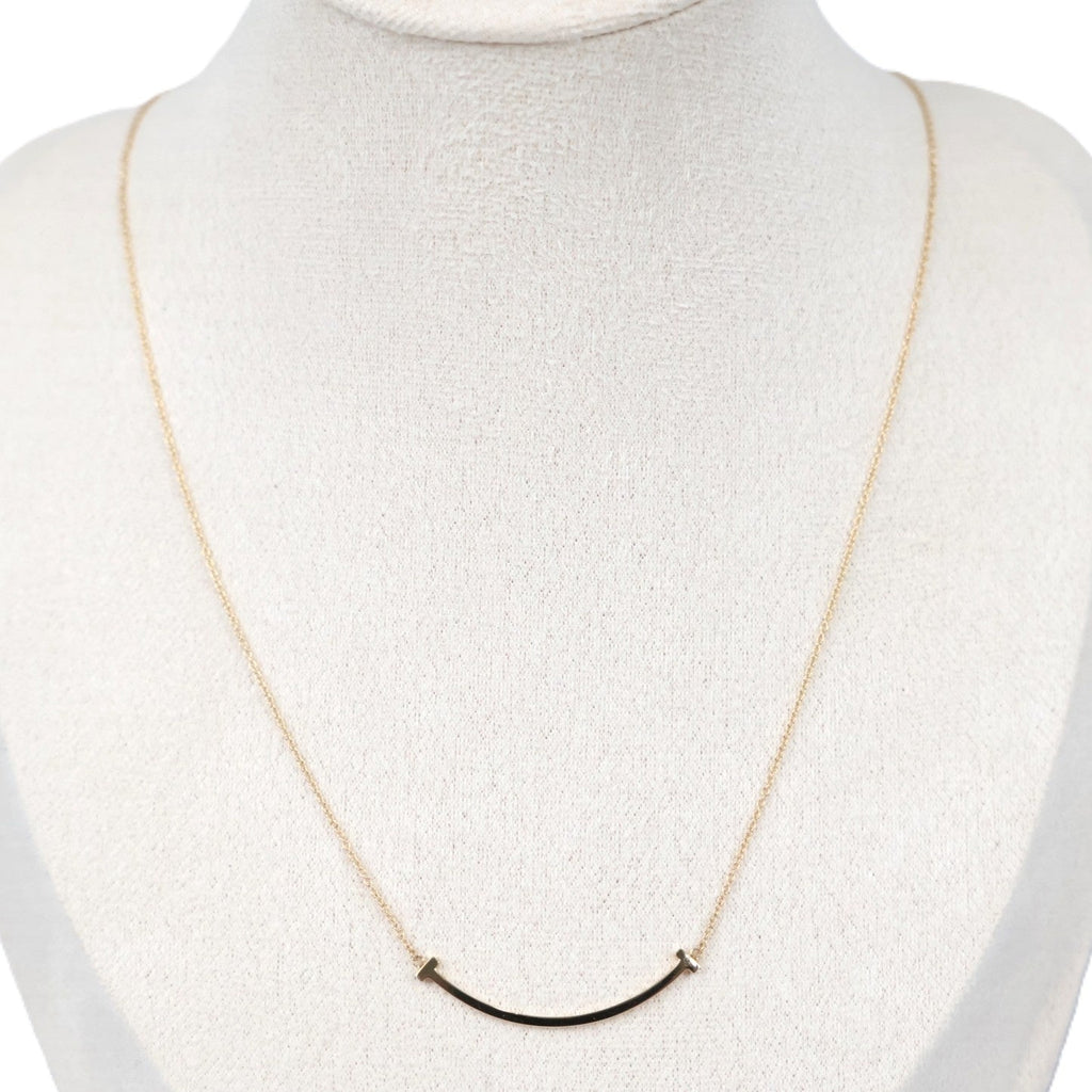 TIFFANY & Co. 60011679 T Smile Small Necklace