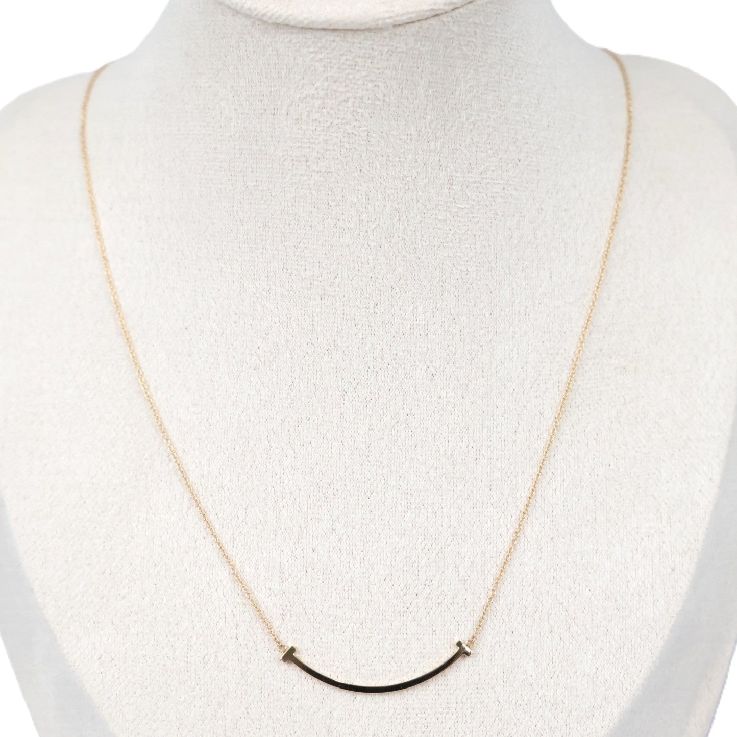 TIFFANY & Co. 60011679 T Smile Small Necklace