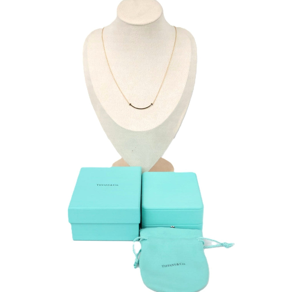 TIFFANY & Co. 60011679 T Smile Small Necklace
