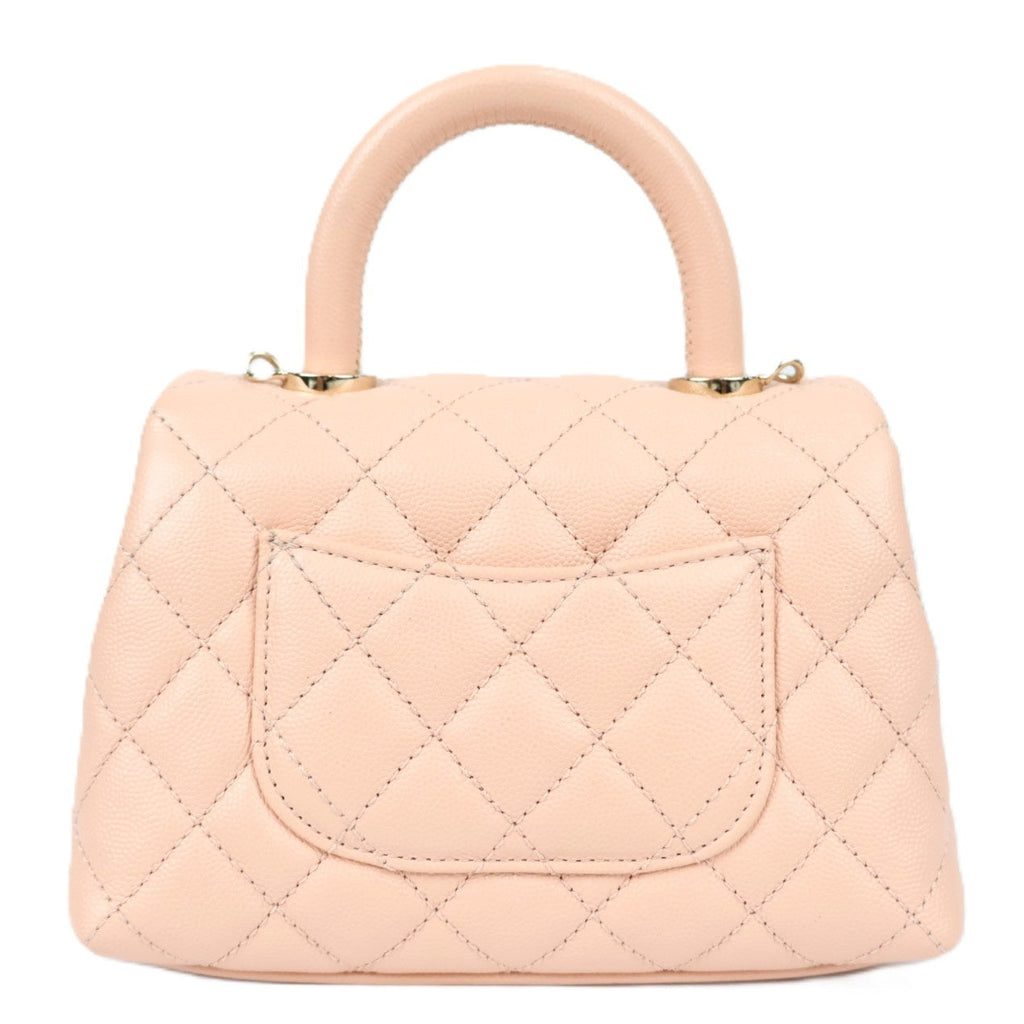 CHANEL AS2215 COCO HANDLE MINI HANDBAG