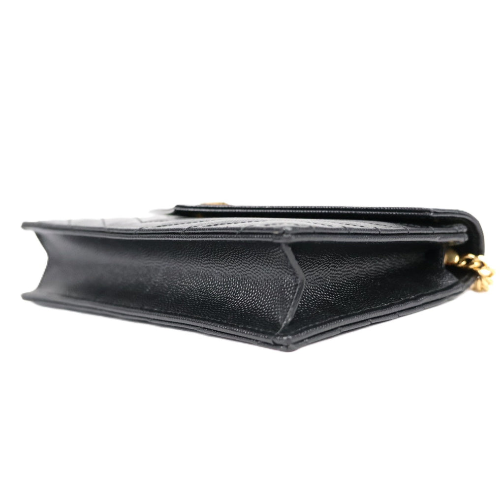 SAINT LAURENT 742920 BOW01 ENVELOPE WALLET ON CHAIN