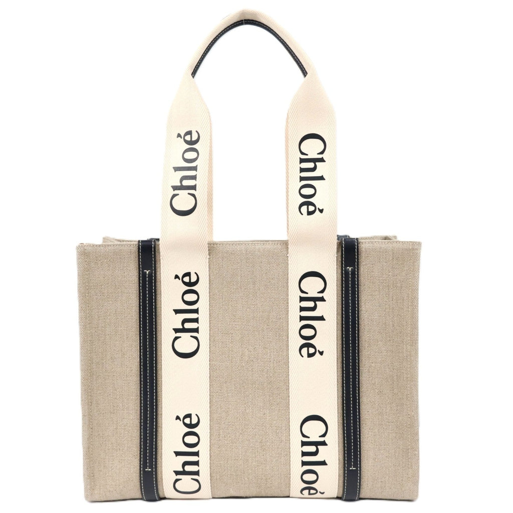 CHLOE CHC22AS383 I26 WOODY TOTE MEDIUM TOTE BAG