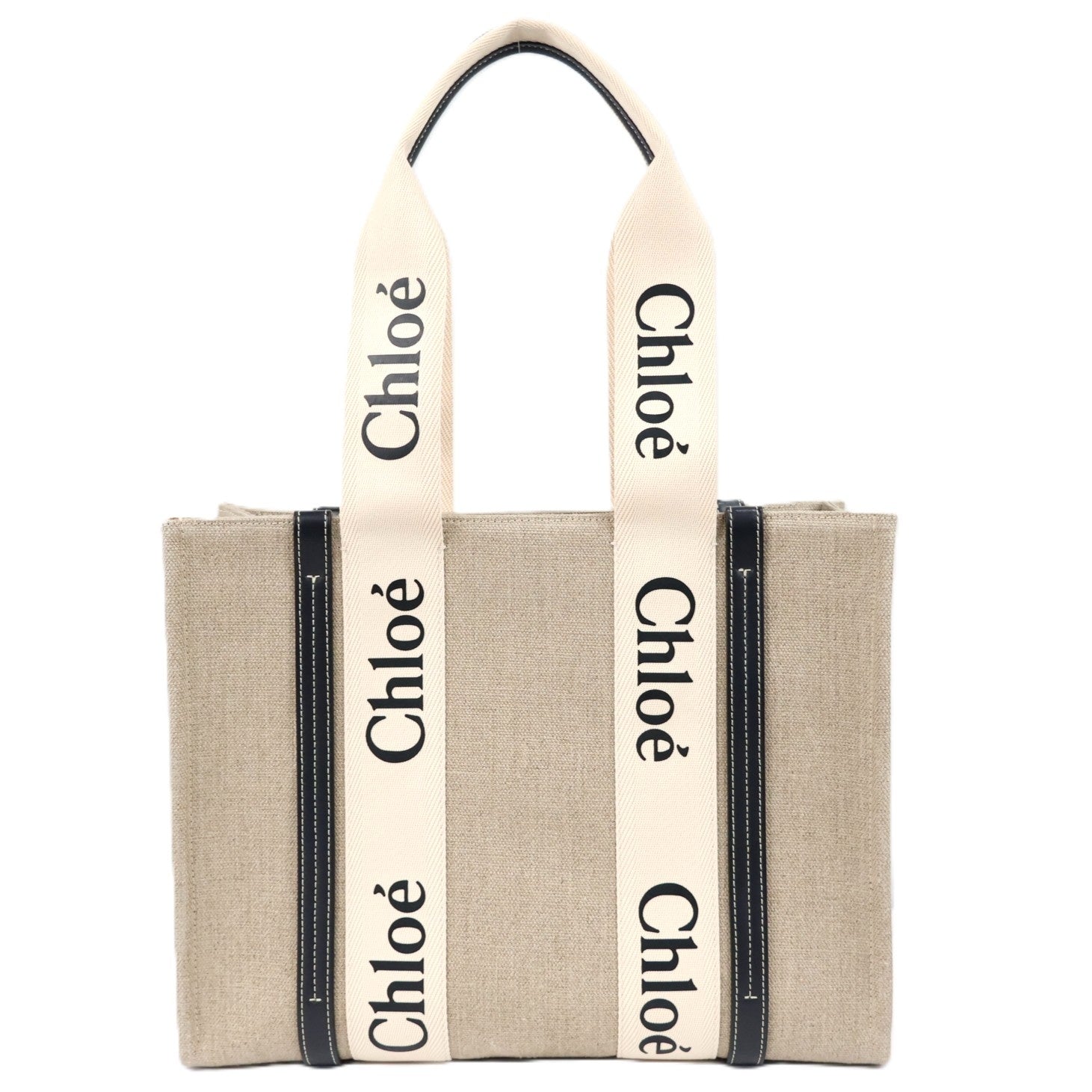 CHLOE CHC22AS383 I26 WOODY TOTE MEDIUM TOTE BAG