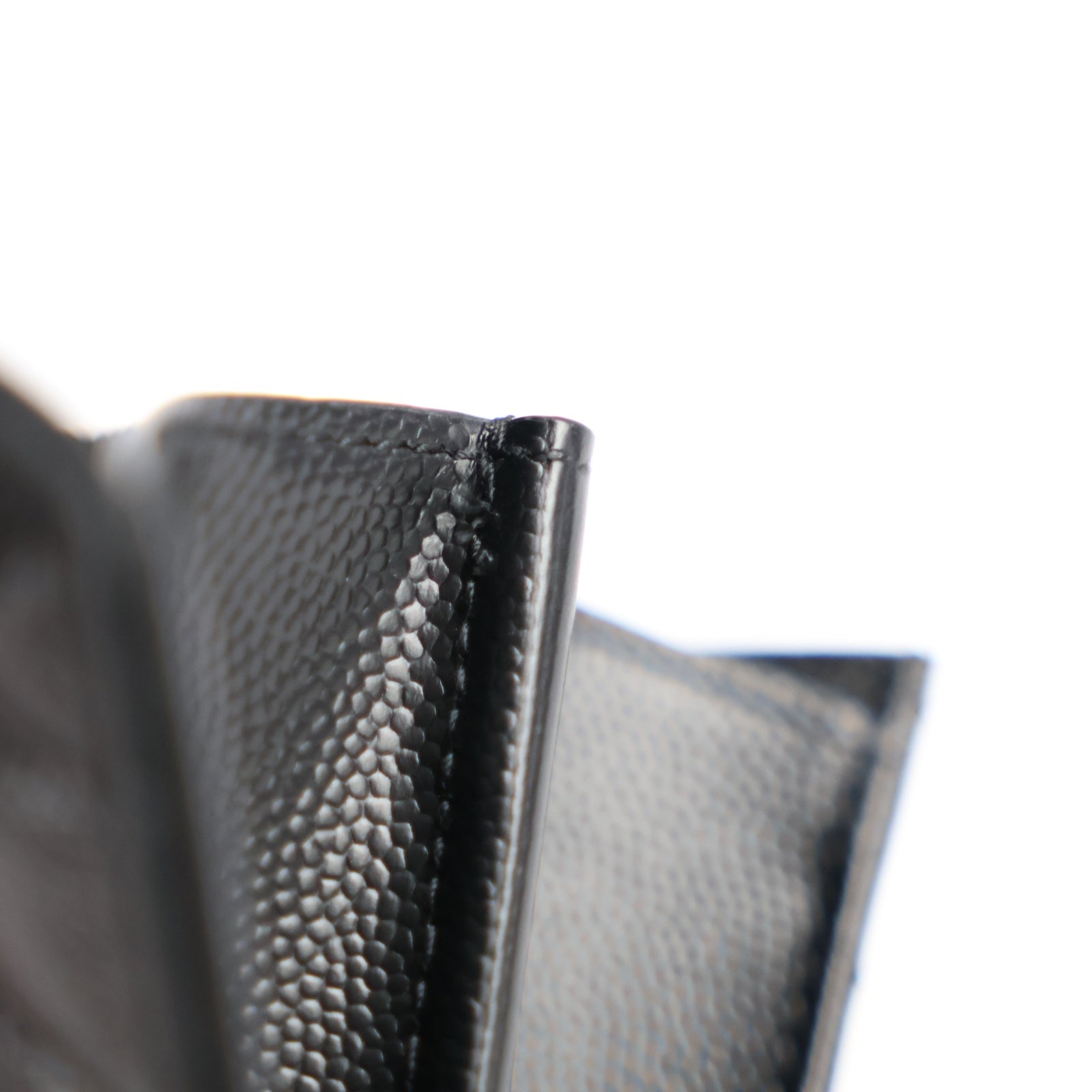 SAINT LAURENT 377828 BOW08 CASSANDRE WALLET ON CHAIN