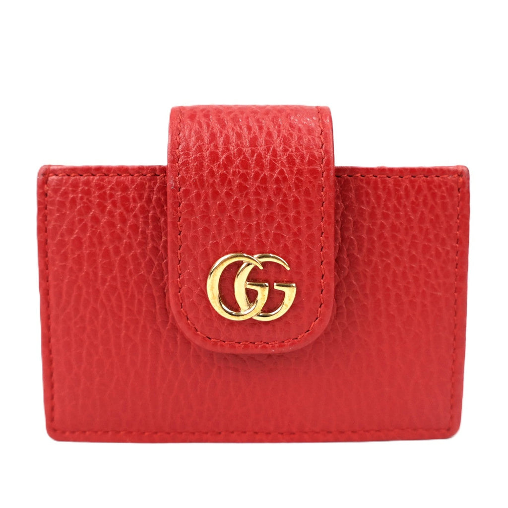 GUCCI 497986 CAO0G GG MARMONT CARD HOLDER