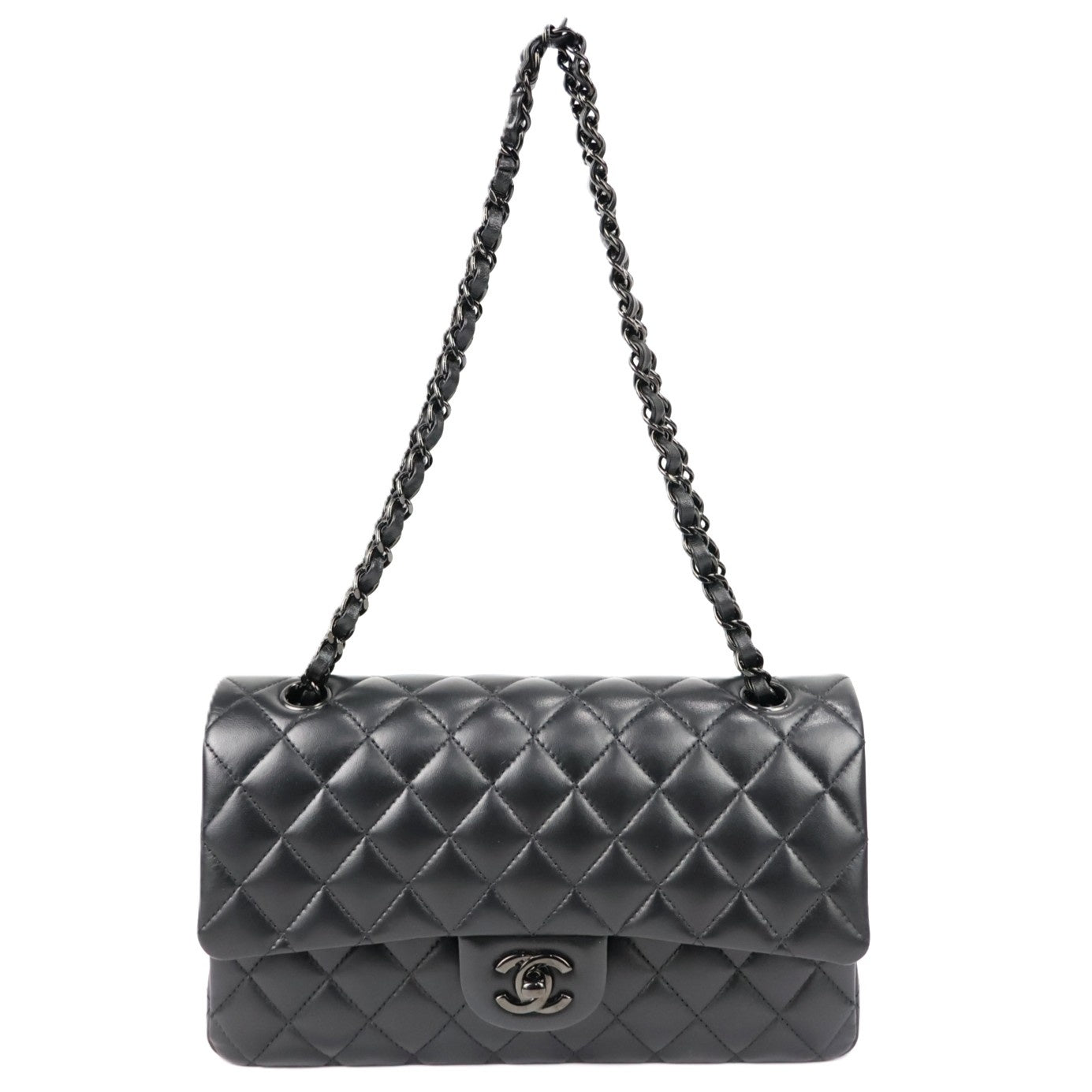 CHANEL 1112 CLASSIC FLAP MEDIUM SHOULDER BAG