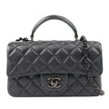 CHANEL AS2431 TOP HANDLE FLAP HANDBAG