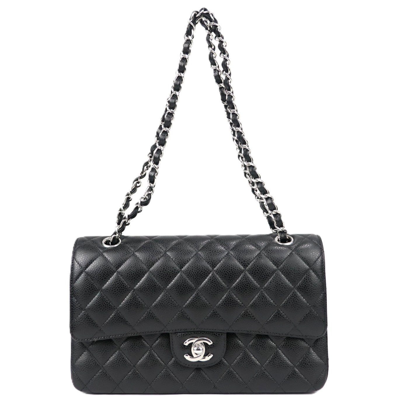 CHANEL 1112 CLASSIC FLAP MEDIUM SHOULDER BAG