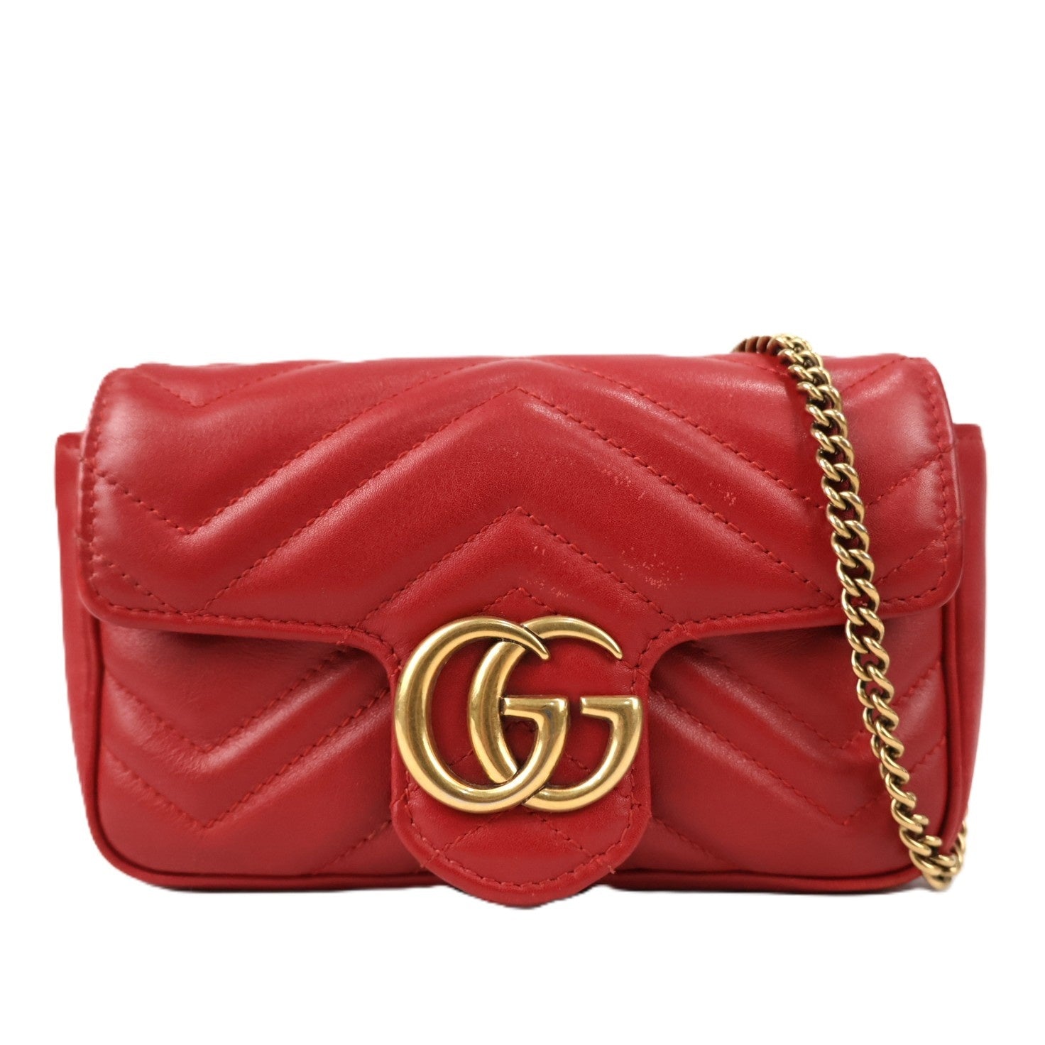 GUCCI 476433 DSVRT GG MARMONT MINI BAG