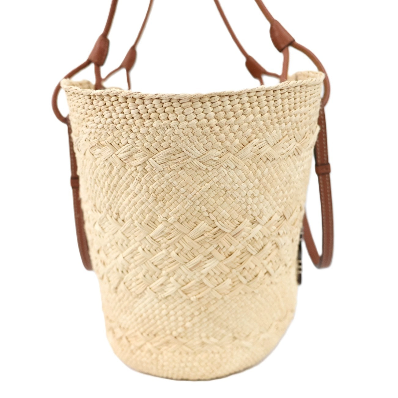 LOEWE A223T43X02 ANAGRAM BASKET BAG SMALL TOTE BAG