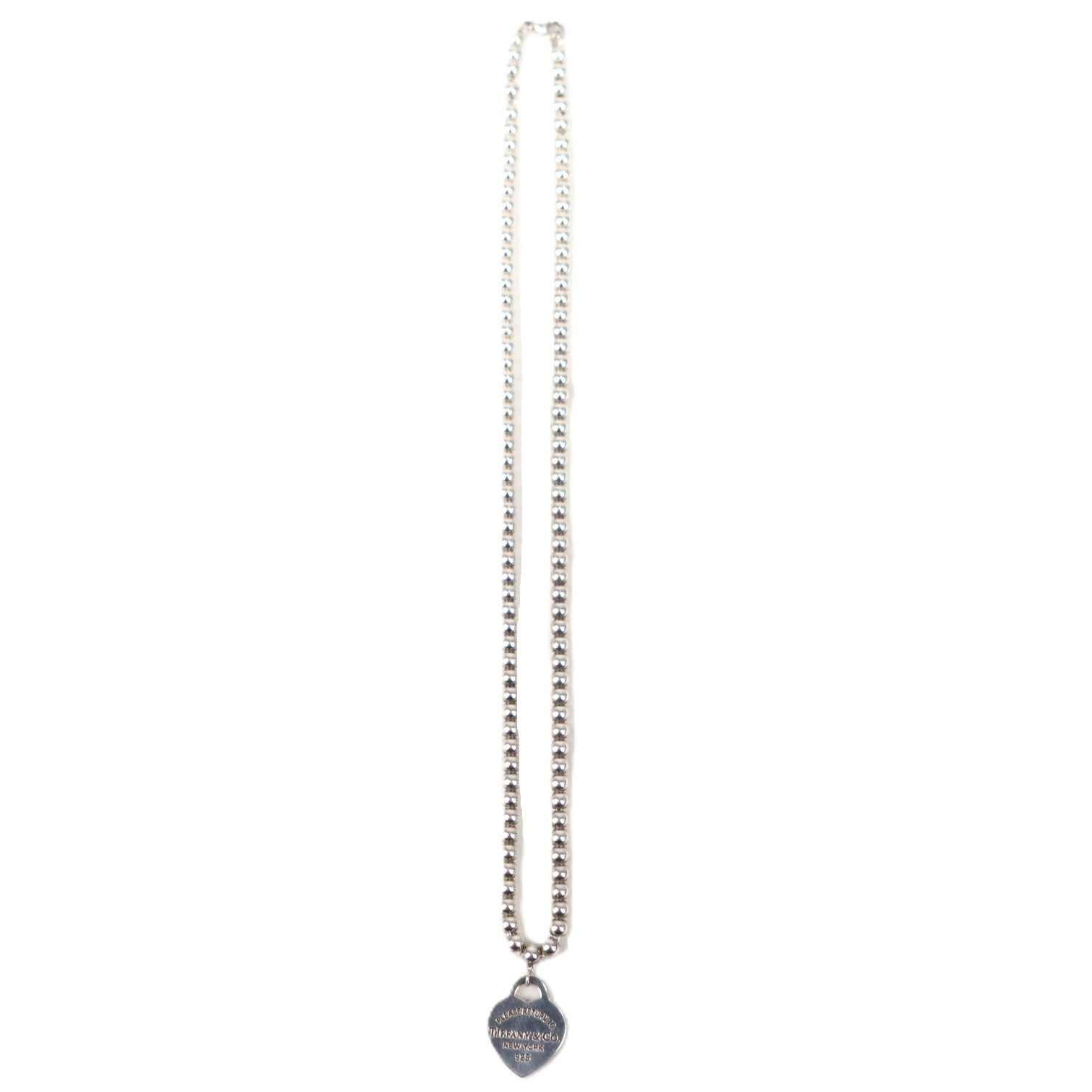 TIFFANY & Co. 60130905 Return to Tiffany Heart Tag Bead Necklace
