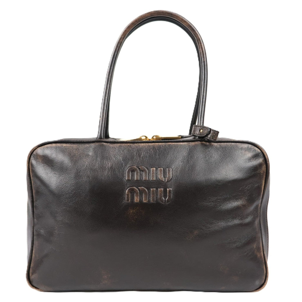 MIU MIU 5BB117 BEAU LARGE HANDBAG