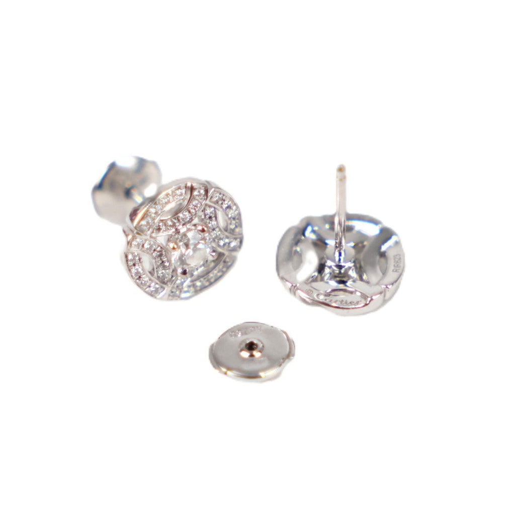 Cartier N8515035 Galanterie 0.18ct-D-VVS1/VVS2-3EX Earrings