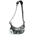 BELENCIAGA 671309 210G6 LE CAGOLE GRAFFITI SHOULDER BAG