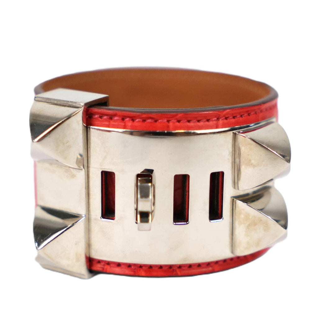 HERMES 066304CK COLLIER DE CHIEN S BRACELET