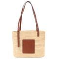 LOEWE A223099X02 SQUARE BASKET BAG SMALL TOTE BAG