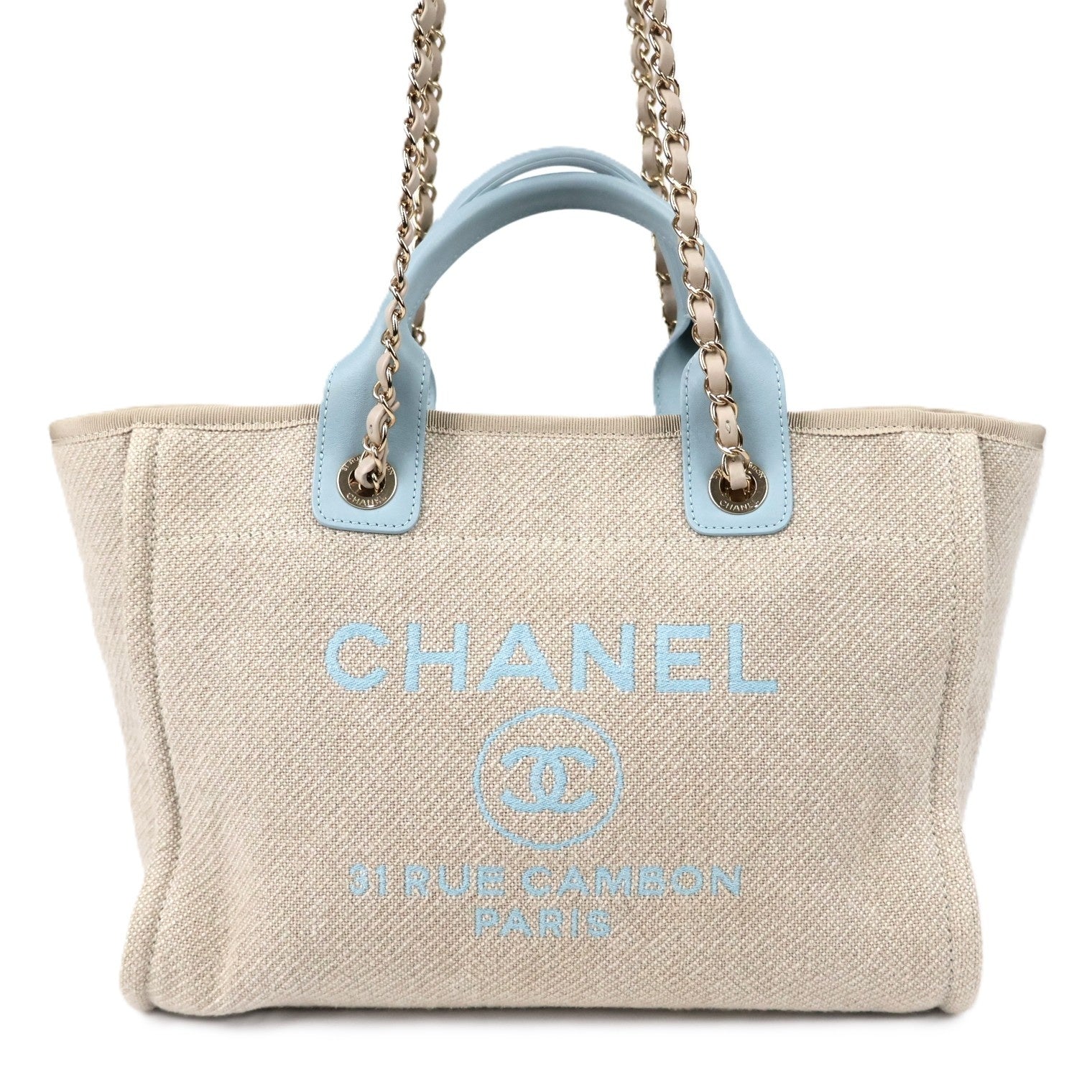 CHANEL AS3257 DEAUVILLE TOTE BAG