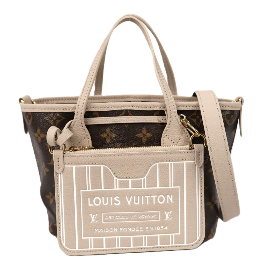 LOUIS VUITTON M25657 NEVERFULL INSIDE OUT BB TOTE BAG