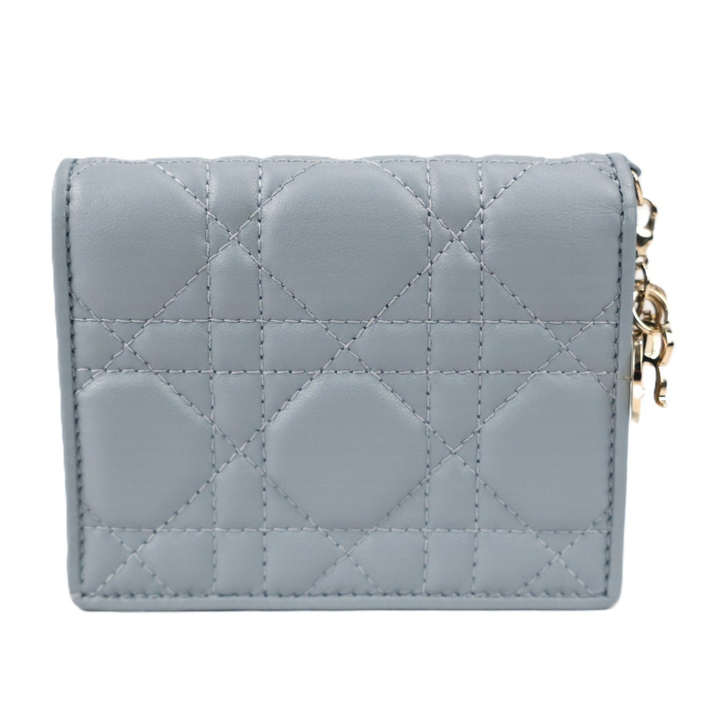 DIOR S0178ONMJ LADY DIOR GARDENIA MINI WALLET