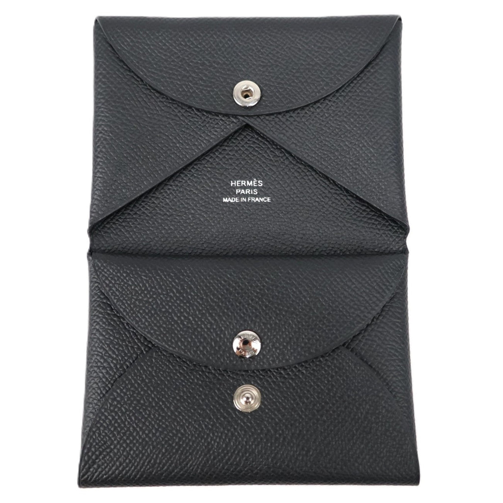 HERMES 083035CK CALVI DUO CARD HOLDER
