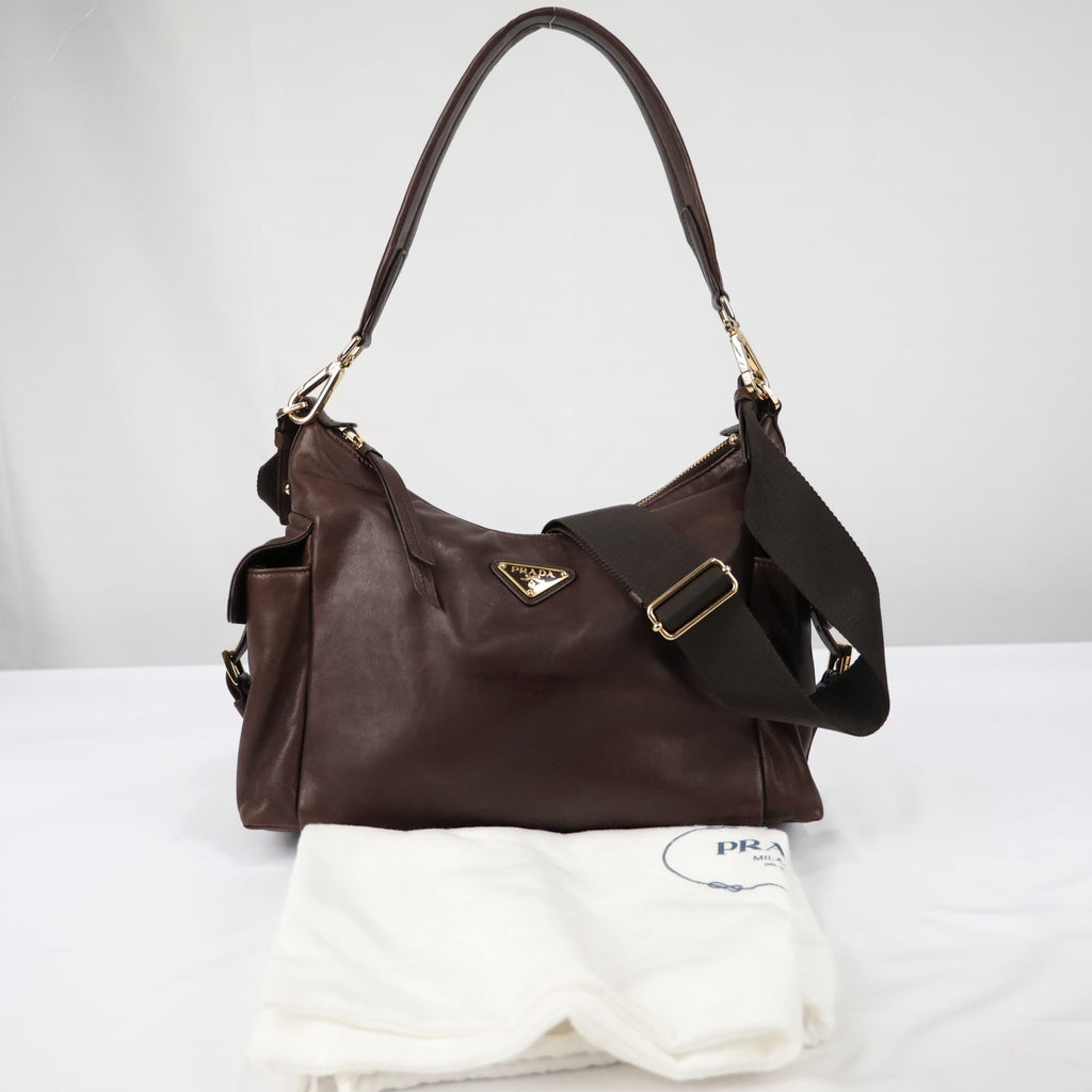 PRADA 1BC264 EXPLORE LARGE SHOULDER BAG