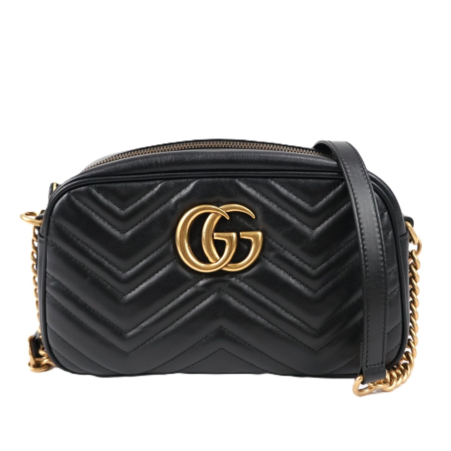 GUCCI 447632 DTD1T GG MARMONT CROSSBODY BAG