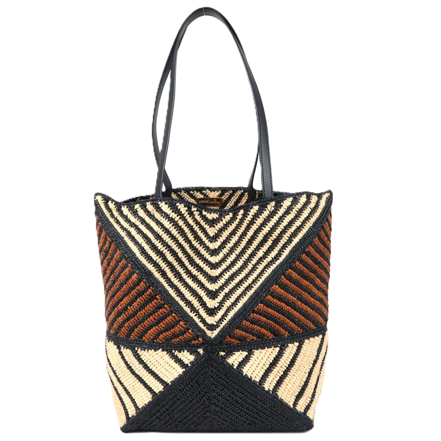 LOEWE A779G50X37 PUZZLE FOLD TOTE TOTE BAG