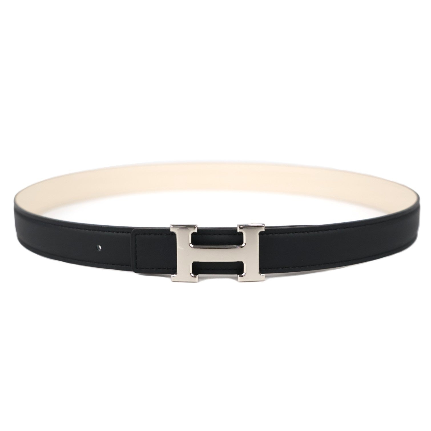 HERMES 079645CK+052150CA MINI H BUCKLE 24MM 75 BELT